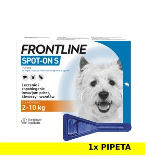 FRONTLINE Spot On pies S 1 x 0,67ml