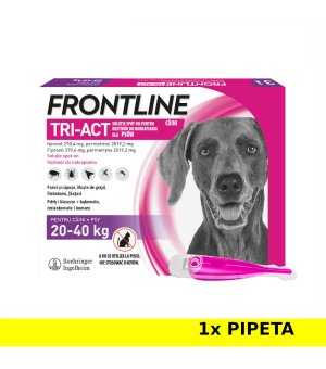 FRONTLINE Tri-Act L 20-40 kg (pipeta 1 x 4ml)