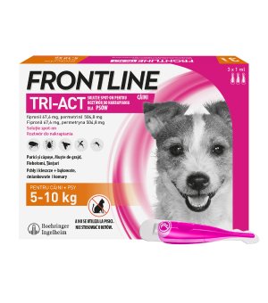 FRONTLINE Tri-Act S 5-10 kg (pipeta 3 x 1ml) 