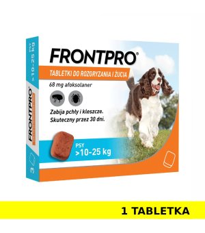 FRONTPRO L (10 - 25kg) - Tabletka na kleszcze 1szt.