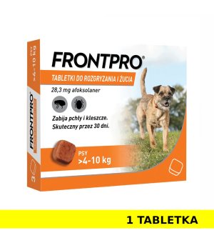 FRONTPRO M (4 - 10kg) - Tabletka na kleszcze 1szt.