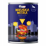 GACZOO Miejska Miska karma mokra dla psa Burger Wołowy 400g