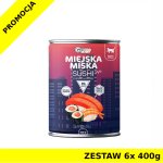 GACZOO Miejska Miska karma mokra dla kota Sushi ZESTAW 6x 400g