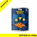 GACZOO Miejska Miska karma mokra dla psa Szaszłyk z Kurczaka ZESTAW 6x 400g