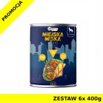 GACZOO Miejska Miska karma mokra dla psa Kebab Jagnięcy ZESTAW 6x 400g