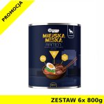 GACZOO Miejska Miska karma mokra dla psa Ramen ZESTAW 6x 800g