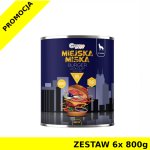 GACZOO Miejska Miska karma mokra dla psa Burger Wołowy ZESTAW 6x 800g