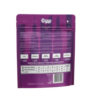 GACZOO Mijska Miska karma sucha dla kociąt Kotleciki Jagnięce XS/S 1,5kg