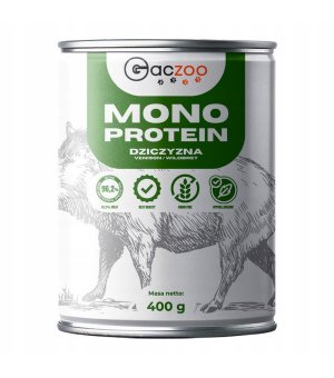 GACZOO Monoproteinowa karma mokra dla psa Dzik 400g