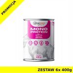 GACZOO Monoproteinowa karma mokra Ultra Light dla psa Kozina ZESTAW 6x 400g