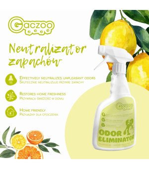 GACZOO Neutralizator zapachów Cytrusowy 500ml