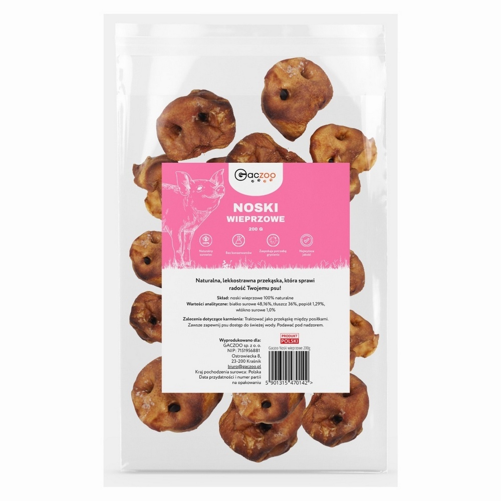 GACZOO Noski Wieprzowe 200g