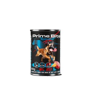GAME DOG mokra karma dla psa Prime Bite Beef - Wołowina z Marchewką 400g