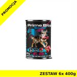 GAME DOG mokra karma dla psa Prime Bite Deer - Jeleń z Jabłkiem ZESTAW 6x 400g