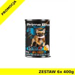 GAME DOG mokra karma dla psa Prime Bite Turkey - Indyk z Dynią ZESTAW 6x 400g