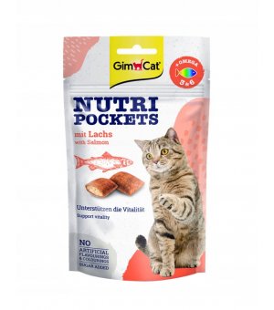 GimCat Nutri Pocket With Salmon - łosoś 60g 