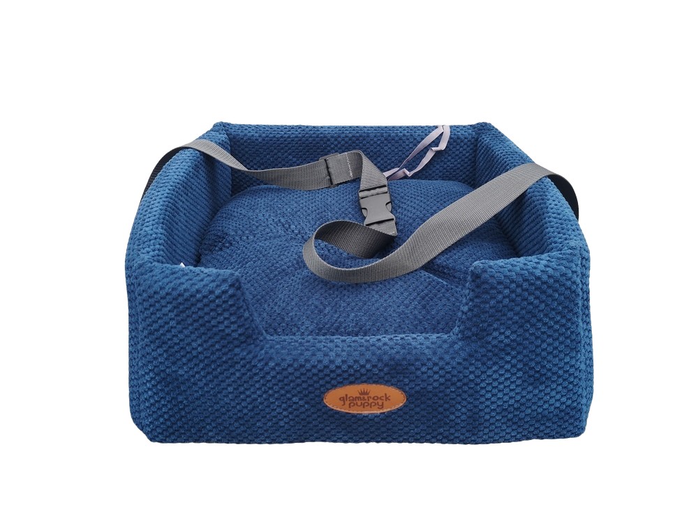 Glam&Rock Puppy Fotelik Samochodowy Milo S 48x48x24cm GRANATOWY