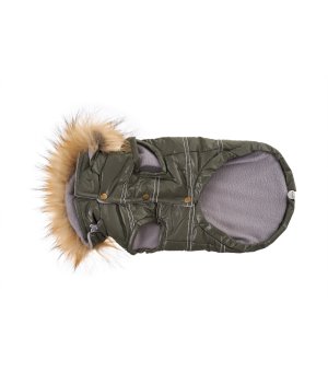 Glam&Rock Puppy Kurtka z Kapturem ALASKA 45cm - khaki