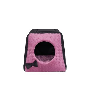 Glam&Rock Puppy Legowisko Domek Trio Minky M brudny róż