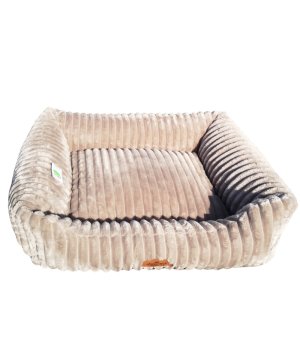 Glam&Rock Puppy Legowisko LULU welur - XL cappuccino/szampan