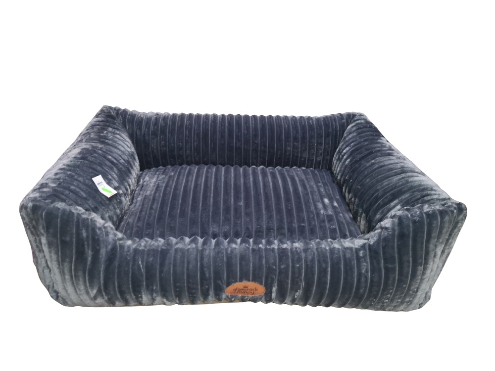 Glam&Rock Puppy Legowisko LULU welur - XL grafit