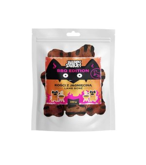 HAPPY SNACKY BBQ Kości z Jagnięciną 240g
