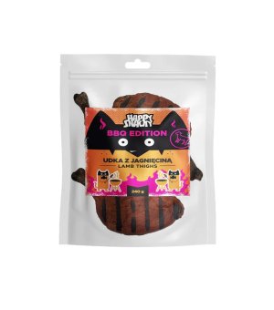 HAPPY SNACKY BBQ Udka z Jagnięciną 240g