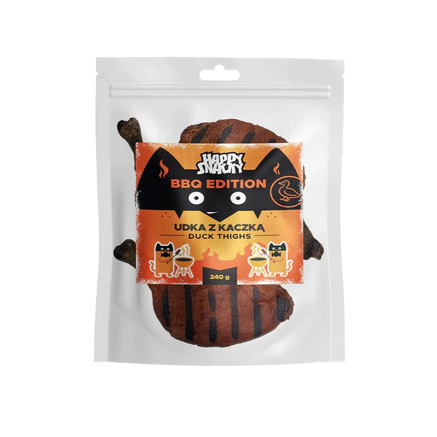 HAPPY SNACKY BBQ Udka z Kaczką 240g