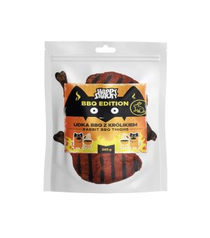 HAPPY SNACKY BBQ Udka z Królikiem 240g
