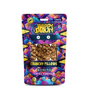 Happy Snacky Crunchy Pillows przysmak dla kota Bonito 50g