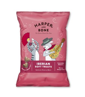 Harper and Bone przysmaki dla kotów Iberian Soft Treats Szynka z Wołowiną 90g