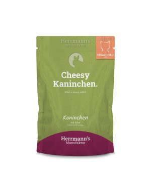 Herrmann`s Manufaktur karma mokra dla kotów dorpsłych Kaninchen - Królik 100g
