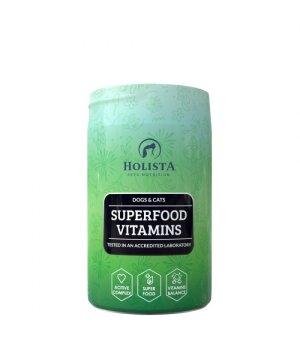 Holista Superfood Vitamins Adult - Witaminy i Minerały dla psów i kotów - 200g