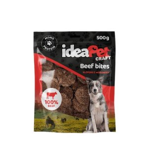 ideaPet Craft Beef Bites - klopsiki z wołowiny 500g