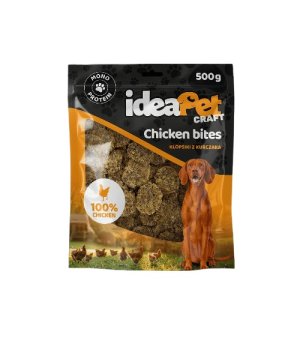 ideaPet Craft Chicken Bites - klopsiki z kurczaka 500g