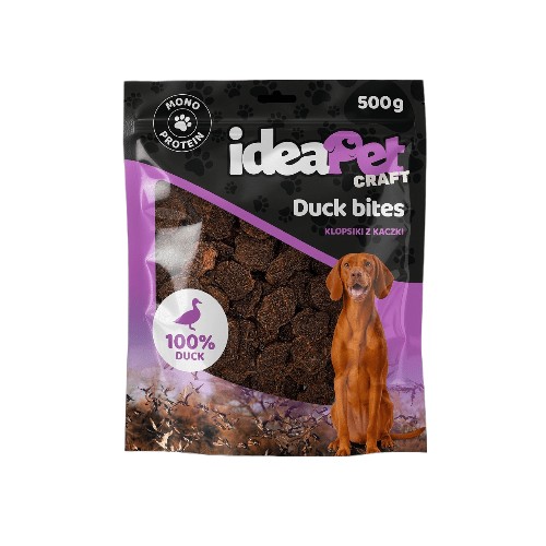 ideaPet Craft Duck Bites - klopsiki z kaczki 500g