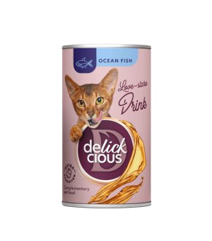 ideaPet Delickcious Napój dla kotów z Rybami Oceanicznymi 140g