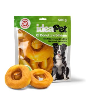 ideaPet Donut z Królikiem 500g