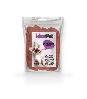 ideaPet Fileciki z Kaczką 500g