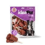 ideaPet Lizak w kształcie Świnki - Kaczka 500g