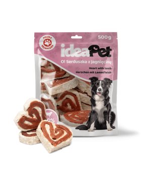ideaPet Serduszka z Jagnięciną 500g