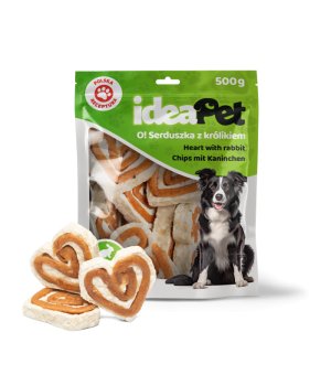 ideaPet Serduszka z Królikiem 500g