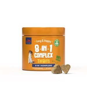 ideaPet Tidbit Long & Happy 8 in 1 Complex dla psa 180g