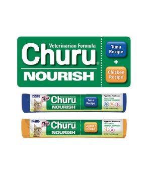 INABA Cat Churu NOURISH tuńczyk, kurczak 50x14g