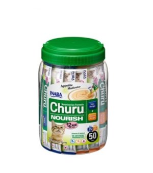 INABA Cat Churu NOURISH tuńczyk, kurczak 50x14g