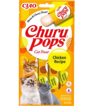  INABA Cat Churu Pops galaretka z kurczaka 4x15g termin 20.06.2024