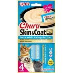 INABA Cat Churu skin&coat krem z tuńczyka i przegrzebek 4x14g termin 29.06.2024