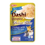 INABA CAT Dashi Delights Delicate Silky Broth Chicken, Tuna - uzupełniająca karma dla kota 40g