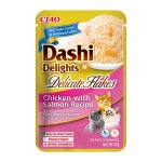 INABA CAT Dashi Delights Delicate Flakes Chicken, Salmon - uzupełniająca karma dla kota 40g