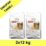 IRONpet BEEF All Breed Adult Wołowina 2x 12kg taniej - NOWA RECEPTURA